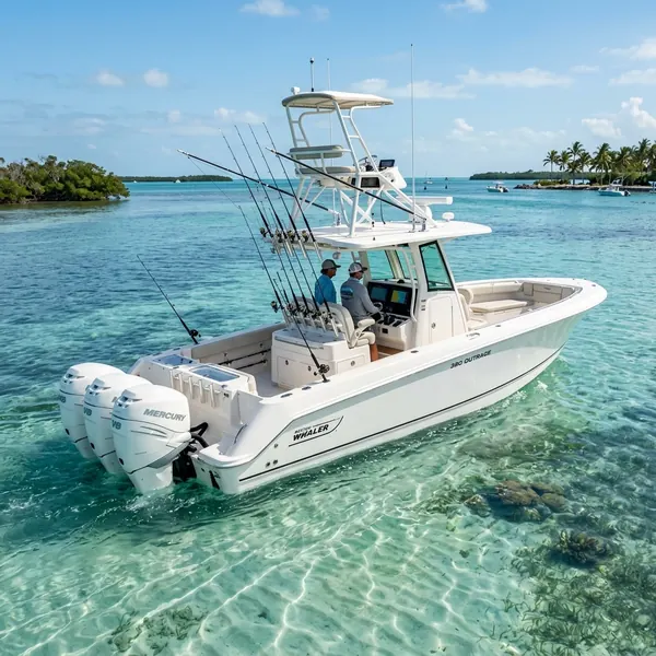 Boston Whaler 380 Outrage for charter in Miami