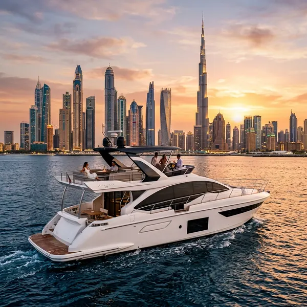 Azimut 68 for charter in Dubai