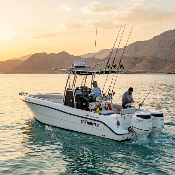 Gulf Craft 34 for charter in Dubai