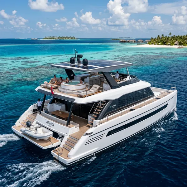 Sunreef 60 Power for charter in Maldives