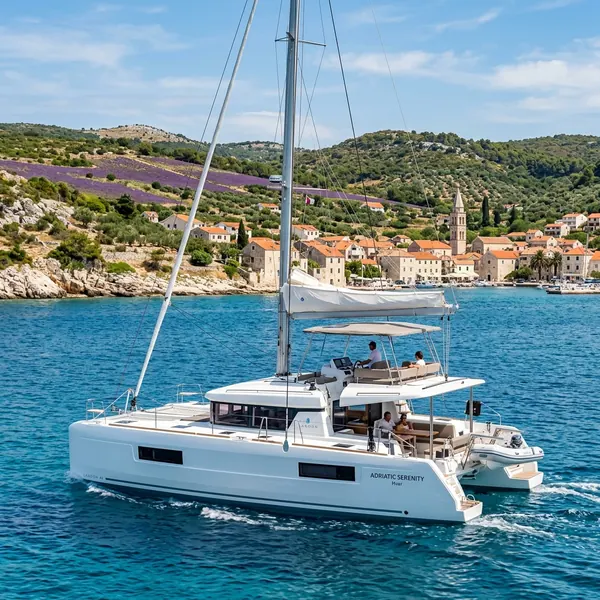 Lagoon 46 for charter in Croatia